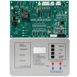 SFYJZJUUS 472100 Digital Display Temperature Controller Board Replacement for MiniMax NT Series Pool and Spa Heater - High Precision Temperature Control, Easy Installation, Durable Upgrade