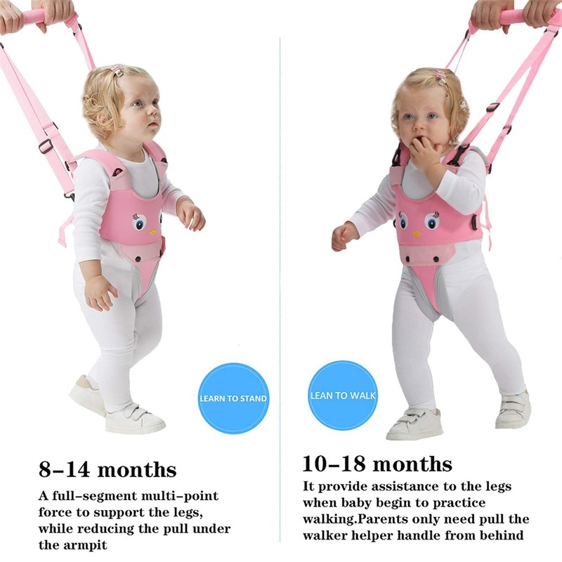 Baby Walking Harness, IULONEE Toddler Assistant Walking Learning Helper Adjustable