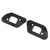 1Pair Headlight Washer Cover Bracket 5E0955109 Rugged Headlight Cleaning Cap