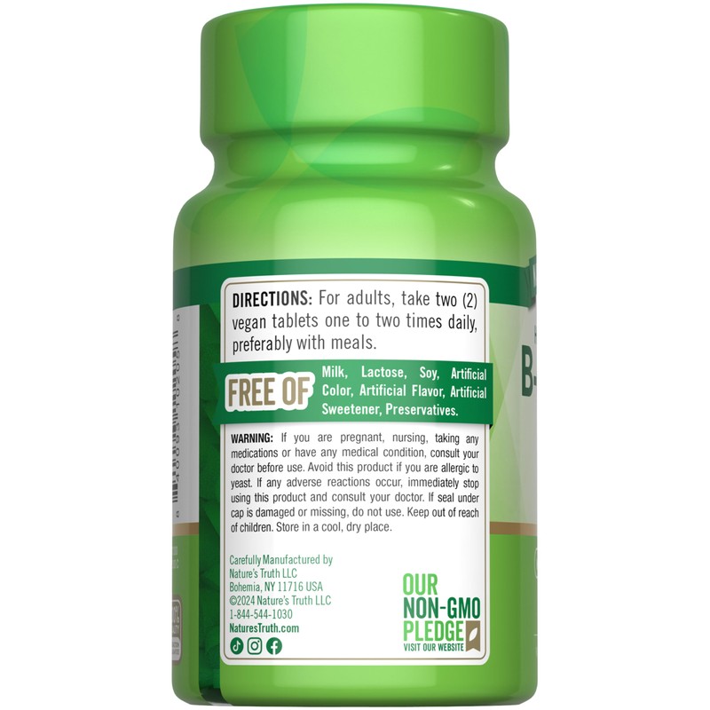Nature's Truth Vitamin B Complex for Women & Men |