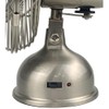 Good Housekeeping 92512 All-Metal 5" Retro Oscillating USB-Powered Personal Fan,