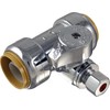 SharkBite 24984A 1/2 x 3/8 Service Tee Stop in Retail Package 24984