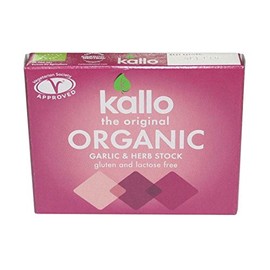 Kallo | Garlic & Herb Stock Cubes | 2 x 66g