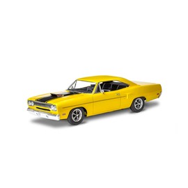 Revell 14531 '70 Plymouth Road Runner 1:24 Escala 77 piezas Habilidad Nivel 5 Modelo Kit de construcción de coche, color blanco