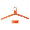 equlup Folding Travel Hangers, Foldable Clothes Hangers Aluminium Alloy High