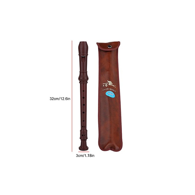VGEBY Grabador Musical, Flauta Soprano de 8 Hoyos con Barra