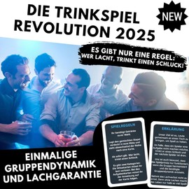 ANZEN LOL - The Drinking Game - Who Laughs, Drinks! | Card Game | Party Game | LOL Game | Board Game (Continuation of the Bestseller as White Edition without Black Humour with 110 Cards)