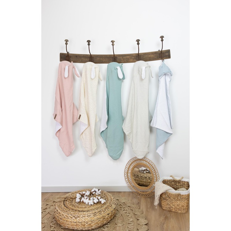 Domiva - Bath Towel Set 75 x 75 cm Striped