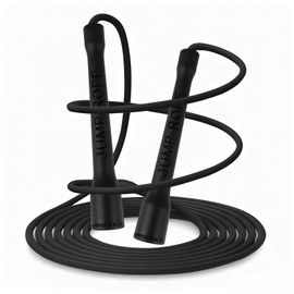 Honosen Corda per saltare per adulti, fitness, 5 mm x 3 m, in PVC, per adulti, con manico antiscivolo, velocità Rope regolabile, facile da saltare, in ABS, per fitness, uomini, donne, bambini