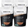 Terrasoul Superfoods Organic Carob Powder, 4 Lbs (4 Pack) -