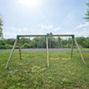 PLAYBERG Easy Installation A-Frame Middle Swing Set Brackets for Outdoor