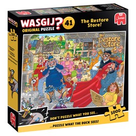 Wasgij Original 41 - Complete Restoration - The Restore Store! - Jigsaw Puzzle for Adults - Funny Puzzle - 100% Recycled Cardboard - 1000 Pieces Jumbo