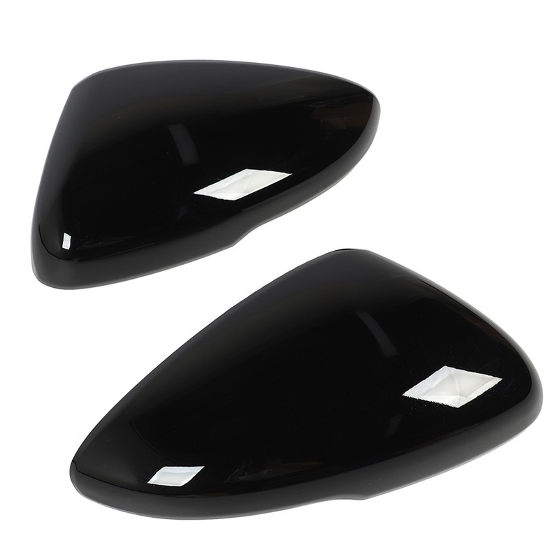1 Pair Side Mirror Cover Left Right Dustproof Baking Finish