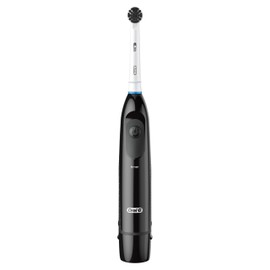 Oral-B Pro 100 Charcoal, Battery Powered Electric Toothbrush, Black