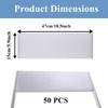 50 Pcs Flushable Stool Sample Collection Sheet with Containers Stool