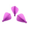 CUESOUL TERO AK4 Purple Dart Flights Kite Shape,Set of 3