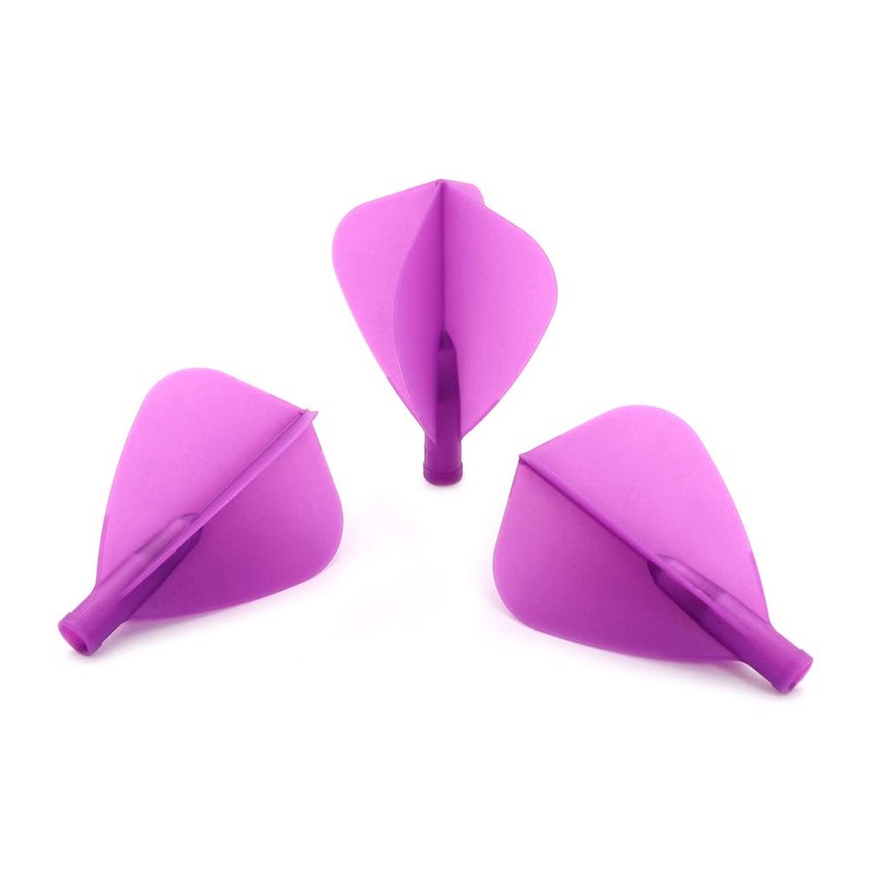CUESOUL TERO AK4 Purple Dart Flights Kite Shape,Set of 3