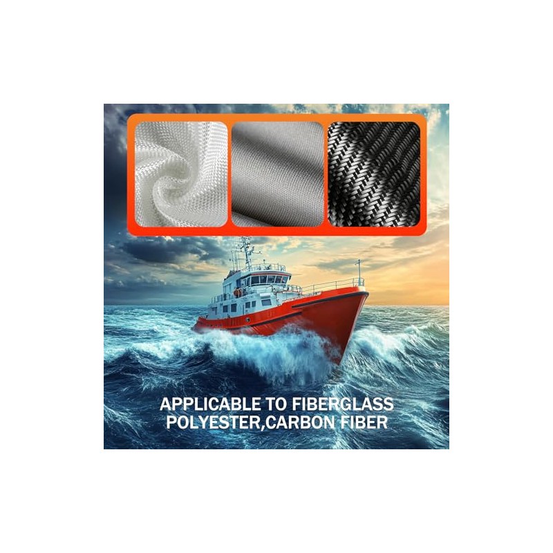 Surfboard Fiberglass Repair Kit - Easy DIY Waterproof Solution