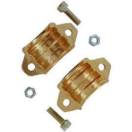 Connex FLOR92530 Hose Clamp Brass 1.25-Inch