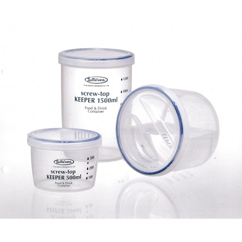 Rastro B-2276N Screw Top Keeper, Deep Type, 59.1 fl oz