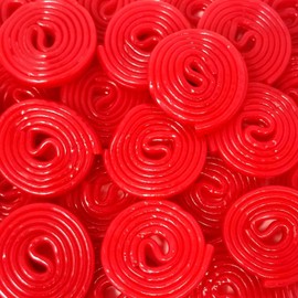Smarty Stop Strawberry Licorice Wheel Gummy Candy (2 Pound (Pack of 1))