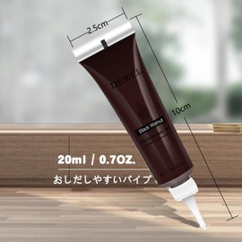 DEWEL Flooring Repair Cream, Wood Product Scratch Repair, Door Repair, Scratch Removal, Scratch Removal, Scratches Hide, Wood Furniture Repair (Black Walnut)