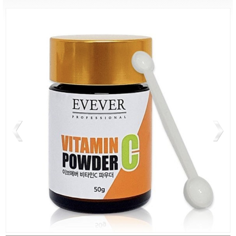 Eveever Vitamin C Powder Powder 50g (Ascorbic Acid 100%) /