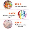 Mesen Colourful Ink Pad, 36 Colours, Fingerprint for Children, Ink