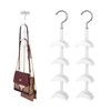 Purse Hanger for Closet - Rotating Handbag Hanging Hook Bag