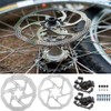 VGEBY Bicycle Disc Brake Cycling Bicycle Front Rear Set Bike