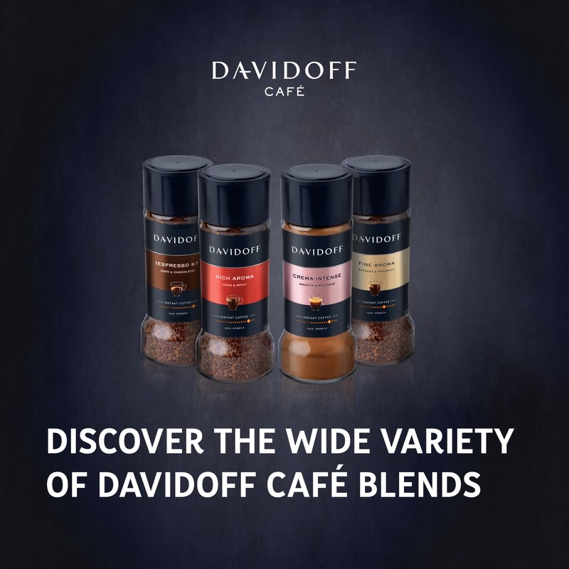Davidoff Espresso 57 Intense Instant Coffee 100% Arabica, 100 g