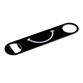 Smiley Face Powder Coated Steel Bottle Opener