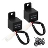 LED Indicator Relay 12 V Motorcycle 2-Pin Universal Moto Flasher