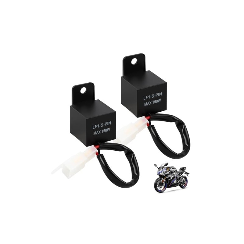LED Indicator Relay 12 V Motorcycle 2-Pin Universal Moto Flasher