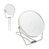 Double sided vanity mirror, make up mirror, 360° rotatable design,