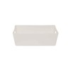 Wham Studio Rectangular Baske, White Color
