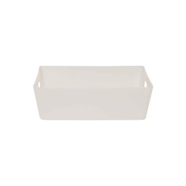 Wham Studio Rectangular Baske, White Color