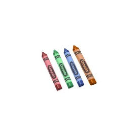 Crayola Crayons, 4 Color Bulk Box (not individually wrapped)