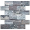 DICOFUN Distressed Wood Peel and Stick Backsplash Wall Tiles, 12"x12"