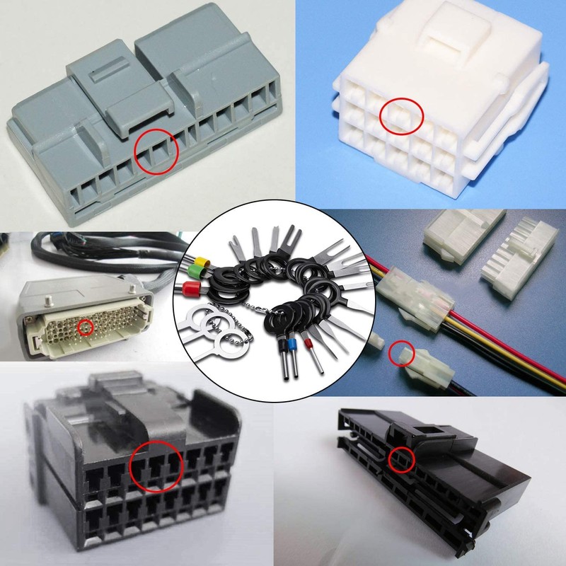 SAVITA 21 PCS Terminal Removal Tool Key Extractor Tool Pin