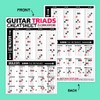 Popular Guitar Scales Reference Poster 24"x36" + Guitar Cheatsheets Bundle