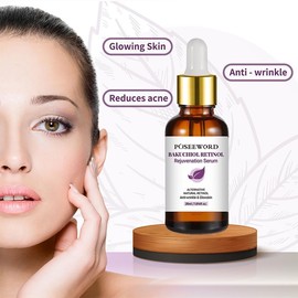 Bakuchiol Retinol Rejuvenation Serum, Retinol & Vitamin for Wrinkles, Bakuchiol Retinol Face Serum, Retinol Serum for Wrinkles (2Pcs)