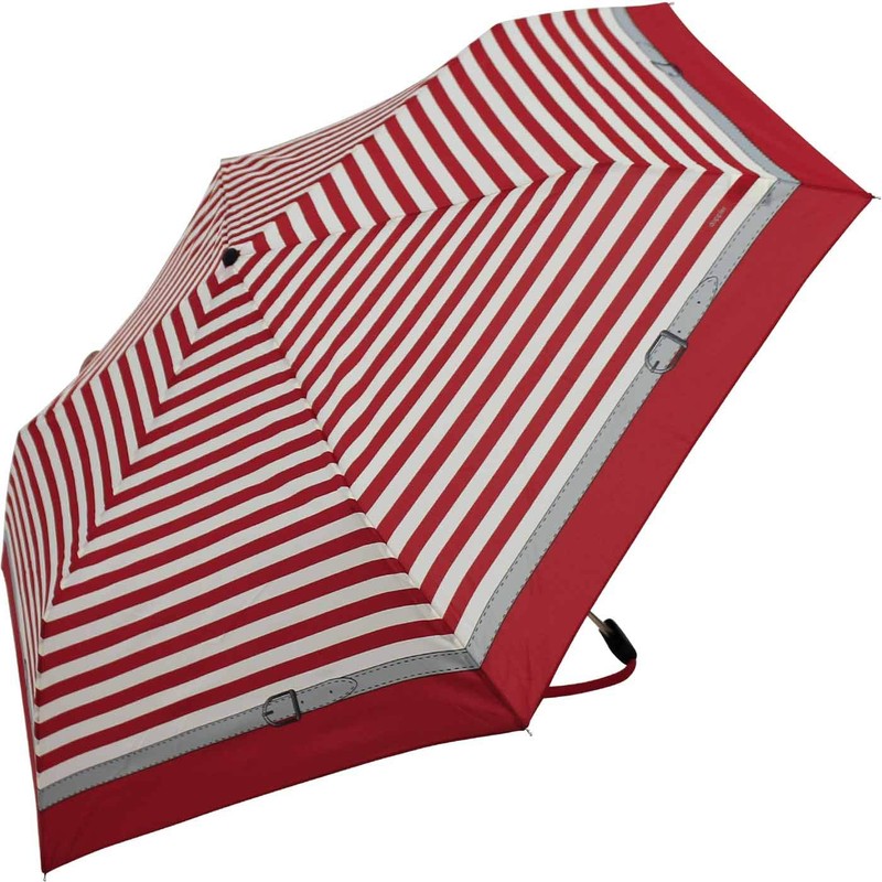 Doppler Pocket Umbrella Carbon Steel Slim Delight, red