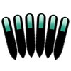 Mont Bleu Coloured Glass Nail File, in Black Velvet Case,