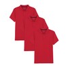 Approved School Wear ASW Boys' School Uniform Short Sleeve Soft