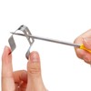 Grill Probe Clip Holder - Barbecue Temp Clip Stainless Steel