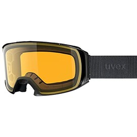 Uvex Unisex - Adult Craxx OTG LGL Ski Goggles, Matte Black, One Size