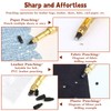 Mnuizu Adjustable Japanese Screw Punch, 6 Tip Sizes Adjustable Screw