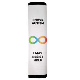 Medical Alert Seat Belt Cover (Autism Infinity)