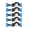 5Pcs Lab Stand Clamp Holder Aluminum Alloy Right Angle Laboratory